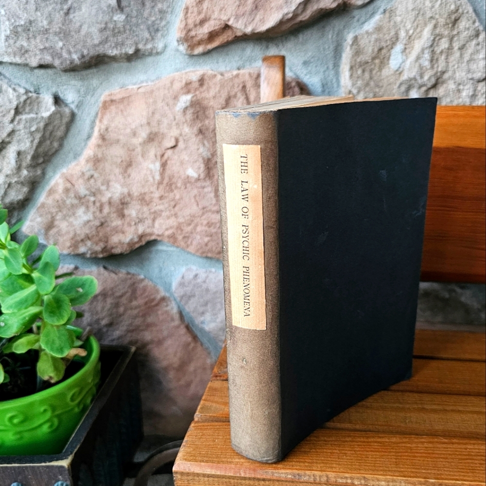 1895 Antique, The Law of Psychic Phenomena by Thomson J. Hudson, Seventh Edition